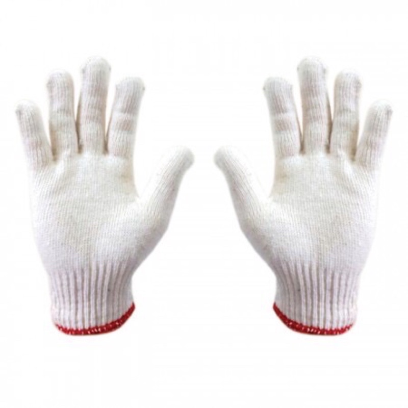 Găng tay bảo hộ lao động (len trắng)