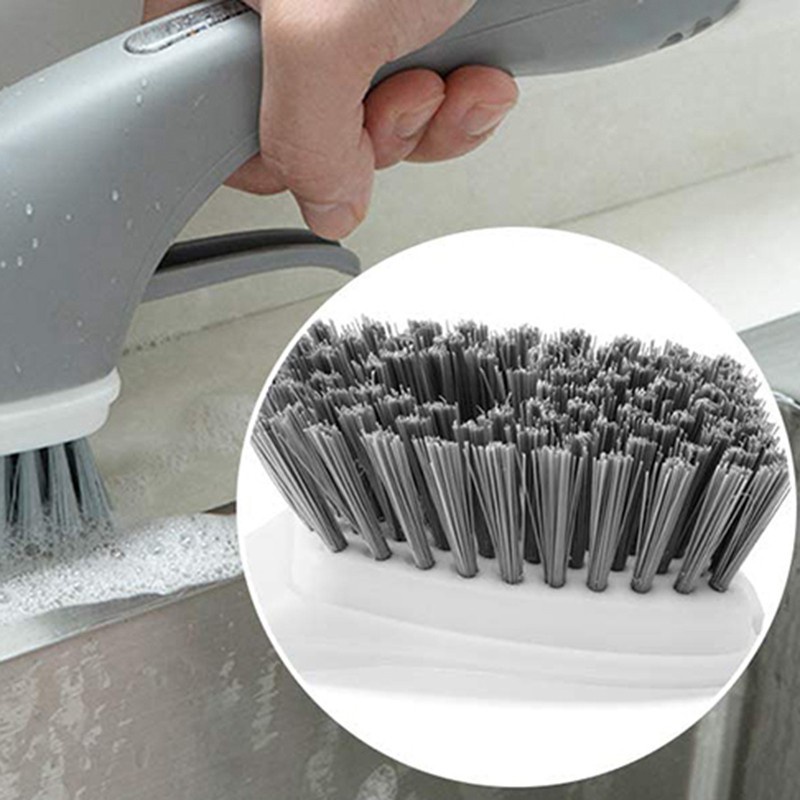 Water Spray Brush Long Handle Brush Cleaning Pot Brush Household Tool