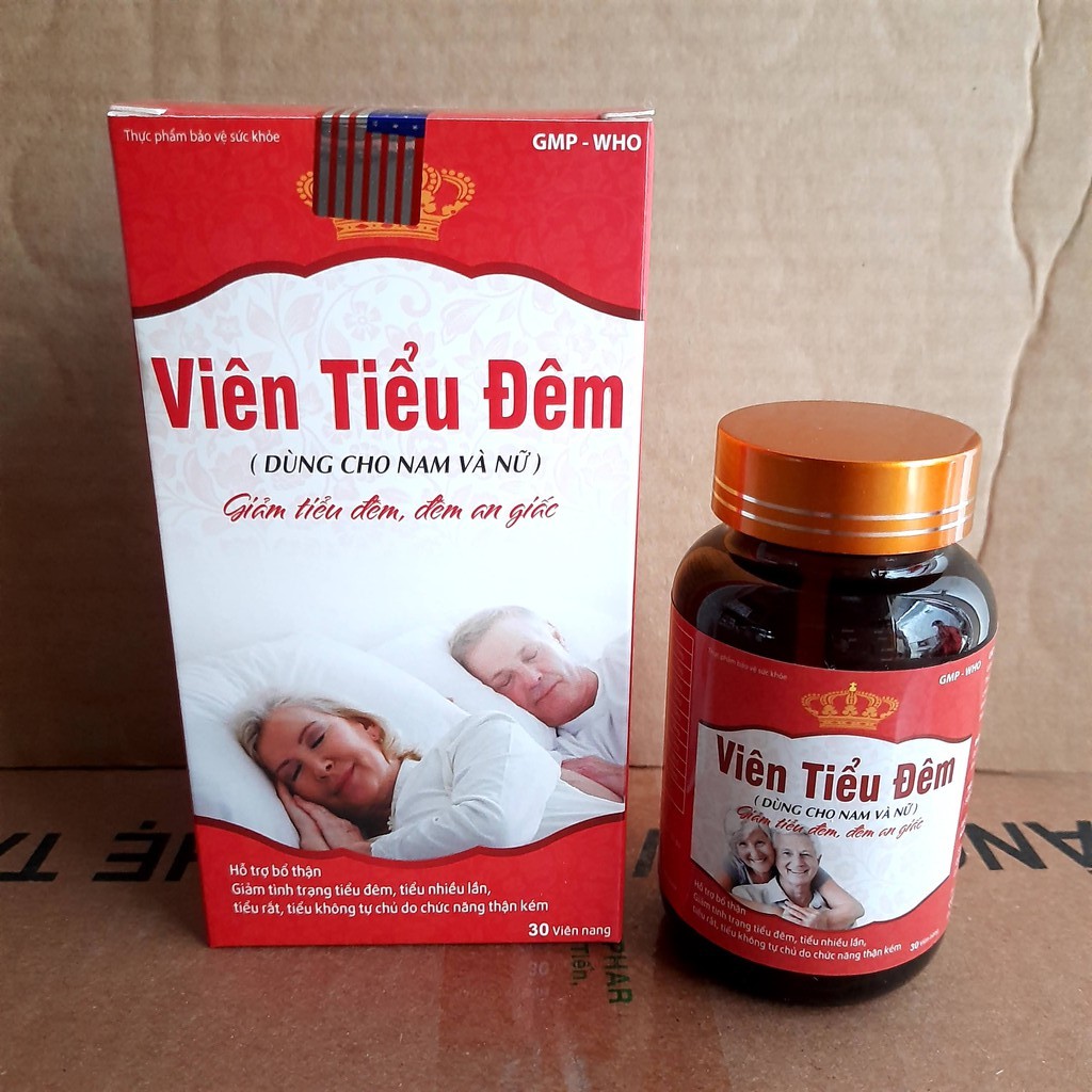 Viên uống VIÊN TIỂU ĐÊM  dành cho nam và nữ giúp giảm tiểu đêm ,tiểu rắt ,đi tiểu nhiều lần