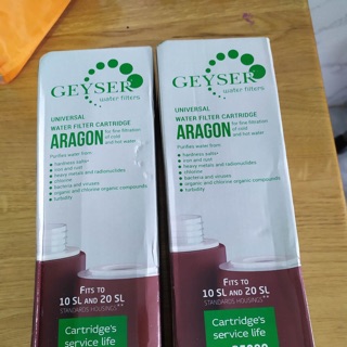 Lõi lọc aragon geyser của nga