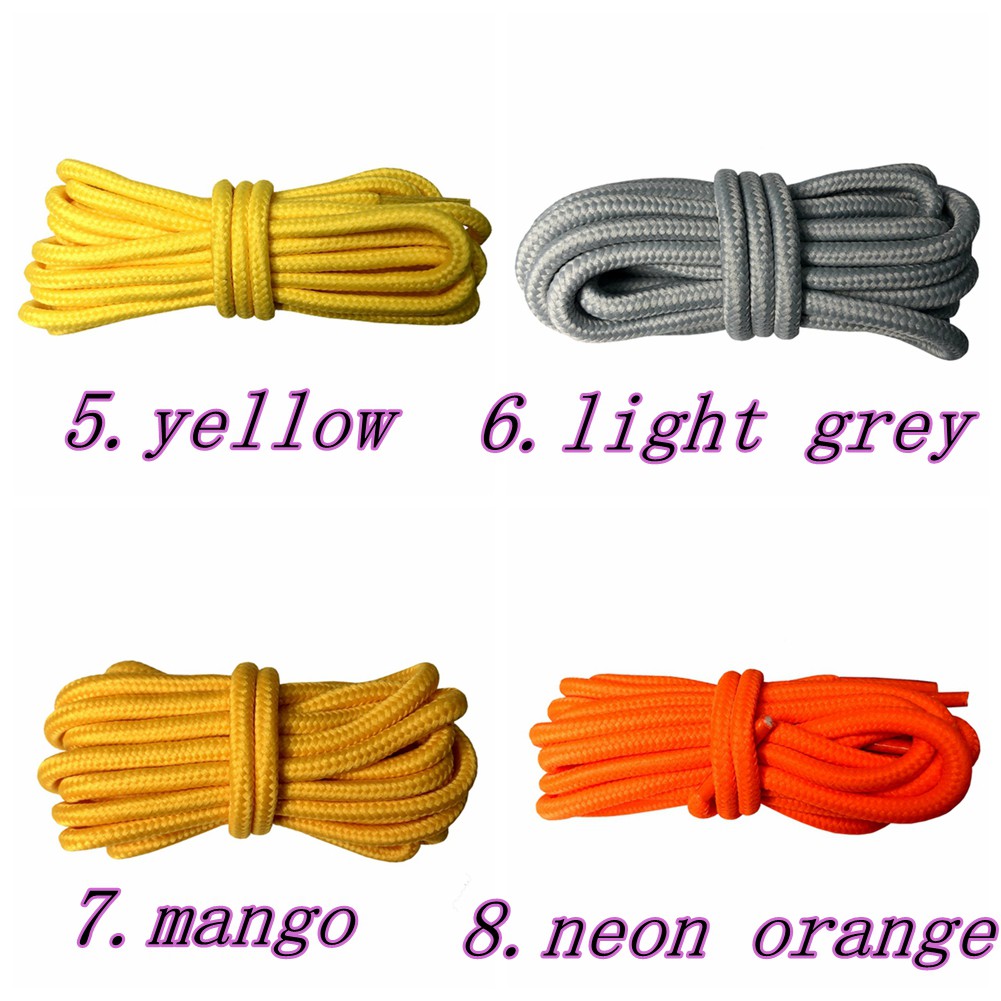 Dây Giày Bốt Dài 220-240 cm Nhiều Màu Sắc Đa Dạng Cho Nam Và Nữ