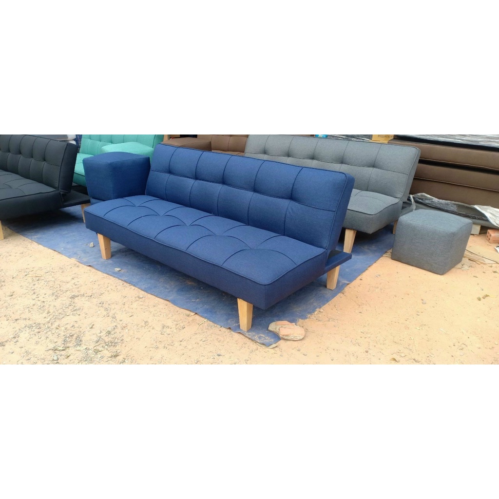 Sofa mini size 1m2 với 3 chức năng và chân inox lắp ráp tiện lợi thương hiệu MW FURNITURE