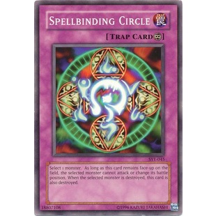 Thẻ bài Yugioh - TCG - Spellbinding Circle / SYE-045'