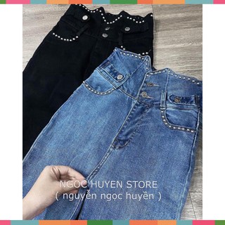 (sale) quần jean nữ cạp cao mẫu hót nhất năm (video+ảnh thật)