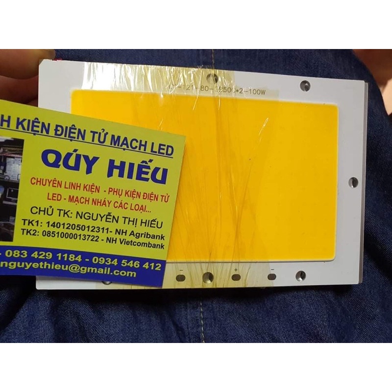 Nhân led 100w dùng chấn lưu