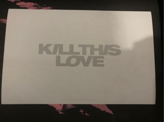 Card BlackPink YG OFFICIAL LIMITED GIFT