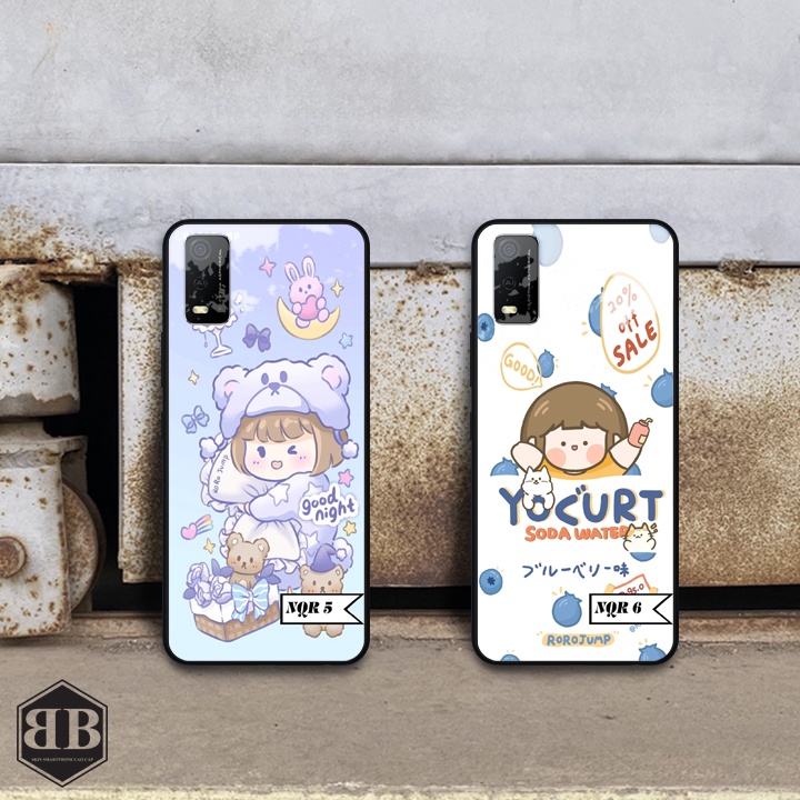 Ốp lưng kính cường lực Vivo Y3S hình in siêu đẹp