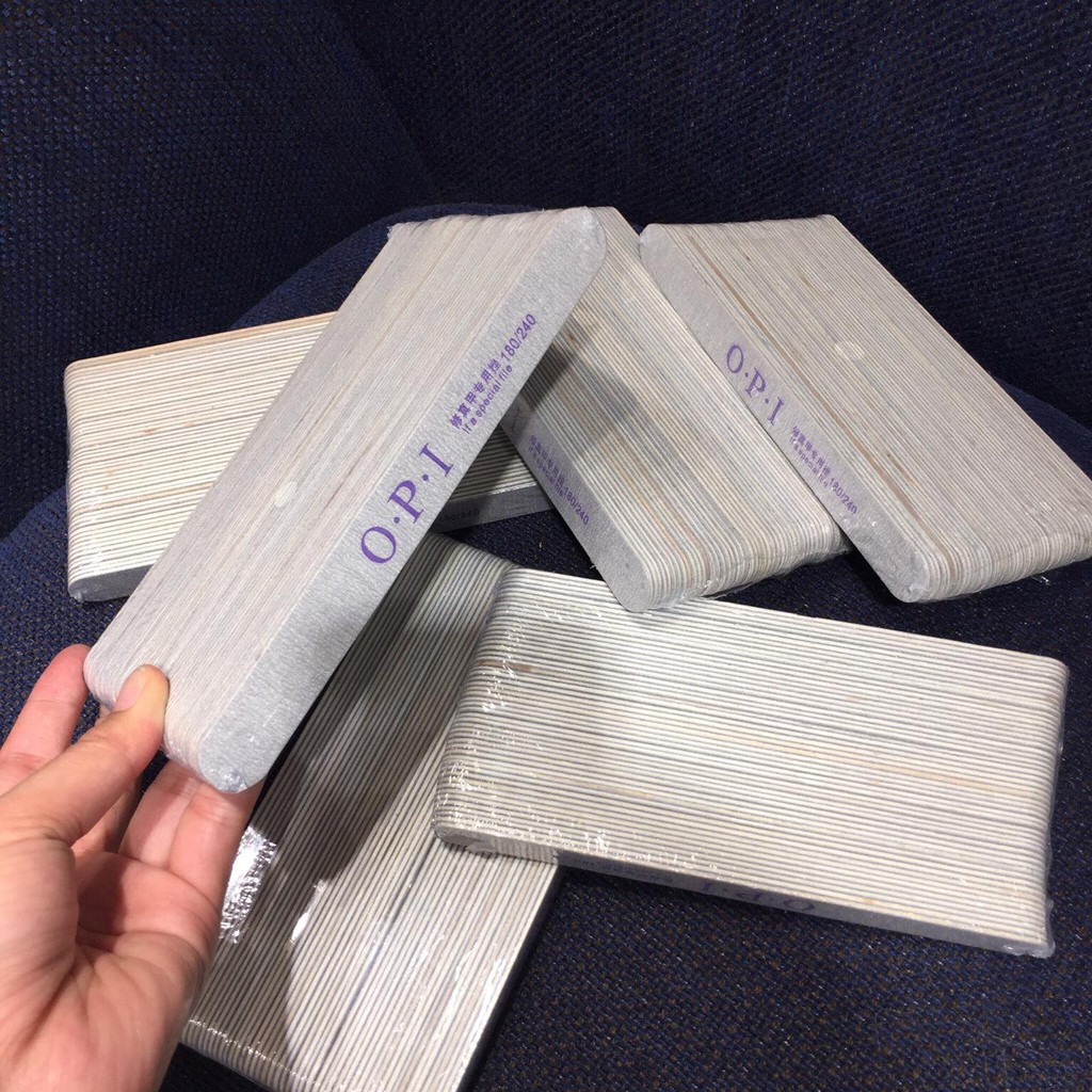 Dũa OPI mỏng ( form thẳng-10 cái)