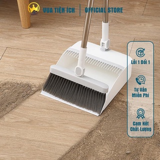 Chổi quét nhà thông minh hamart 2in1 chổi nhựa kèm hót rác gấp gọn
