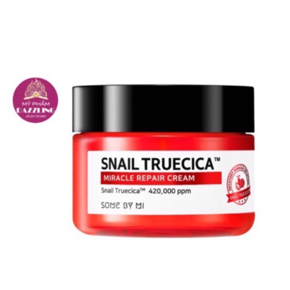 Kem Dưỡng Ốc Sên Mờ Sẹo, Phục Hồi Da Some By Mi Snail Truecica Fullsize 60g