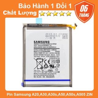 Pin samsung a20,a30,a30s,a50,a50s,a505 zin chính hãng
