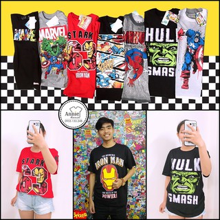 [TẶNG QUÀ] Áo thun hình phom suông MARVEL chính hãng MV015 - MV021, 100% Made in Thailand | Shopee Việt Nam