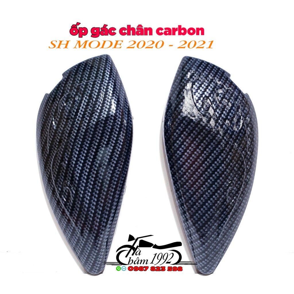 Bộ Ốp Gác Chân Carbon SH Việt 2012 - 2021-22-23 , Sh Mode 2013 - 2021-22