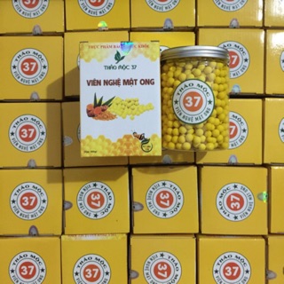 Mua 1 tặng 2: mua 1 hũ to 500g viên tinh nghệ mật ong 37 dc tặng 2 cao nghệ