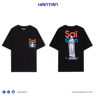 Áo thun unisex tay ngắn cổ tròn Nhà thờ Đức Bà