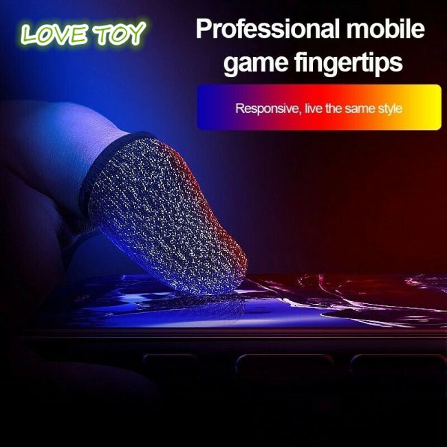 Cặp găng ngón tay chơi game PUBG dành cho điện thoại di động cảm ứng