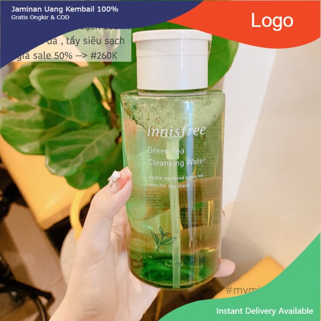 Nước tẩy trang trà xanh innisfree Green Tea Cleansing Water 300ml - Chuyensimypham.2022