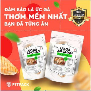 Ức gà áp chảo ăn liền siêu mềm fitpack 100g giảm cân eatclean