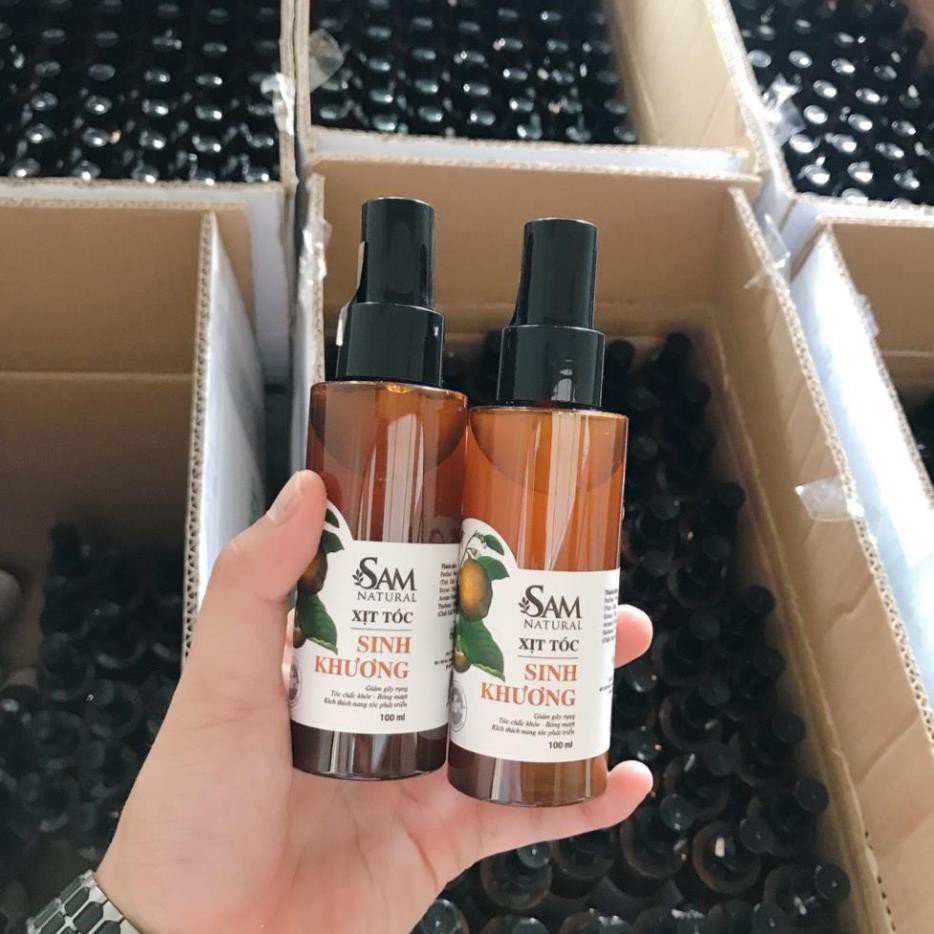 XỊT TÓC SINH KHƯƠNG SAM NATURAL - PHIÊN BẢN MỚI 100ML | BigBuy360 - bigbuy360.vn