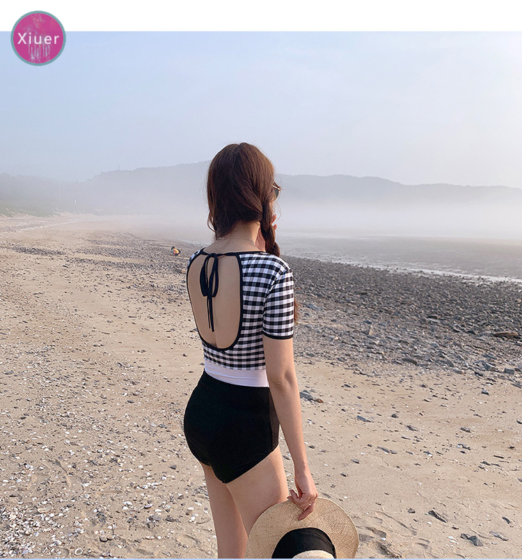 Đồ Bơi Một Mảnh Tay Ngắn Vải Chất Lượng Cao x83 | BigBuy360 - bigbuy360.vn