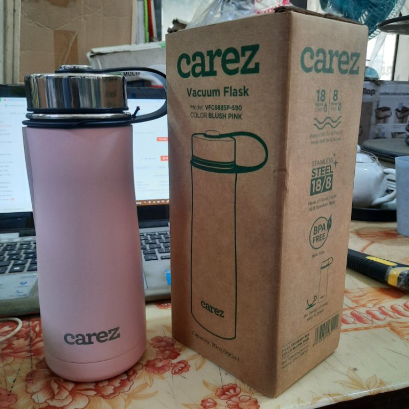 BÌNH GIỮ NHIỆT CAREZ 590ML