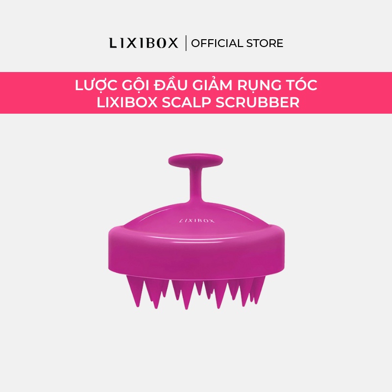 Lược Gội Đầu Giảm Rụng Tóc Lixibox Scalp Scrubber