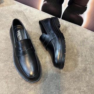 Giày Penny Loafer Da Bò