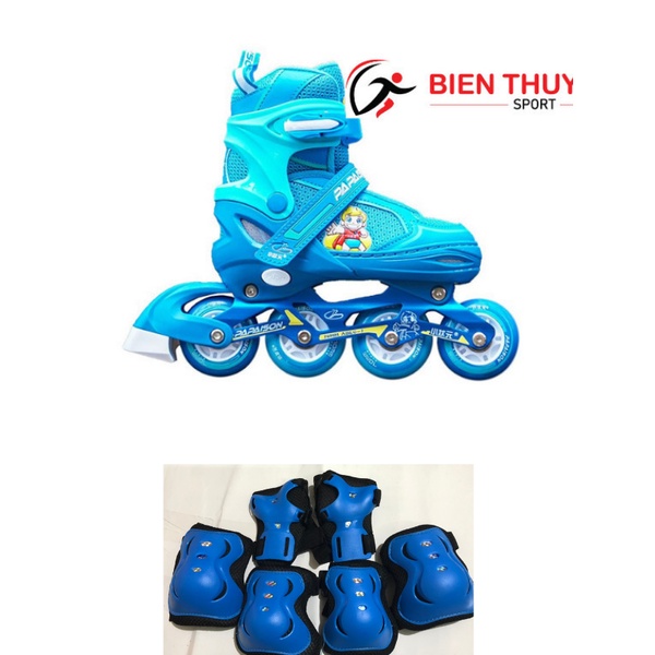 [Patin 8 bánh Sáng] Giày Patin Papaison Kids A3 - Hàng chính hãng -Tặng Kèm bộ bảo vệ