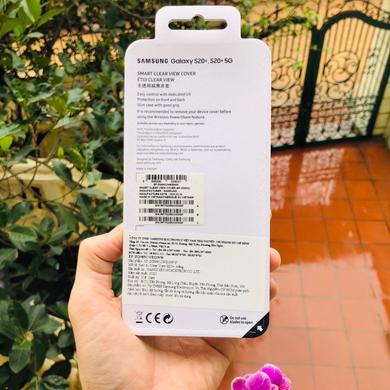 Bao Da Clear View cho Samsung Galaxy S20 Plus - Chính hãng | BigBuy360 - bigbuy360.vn