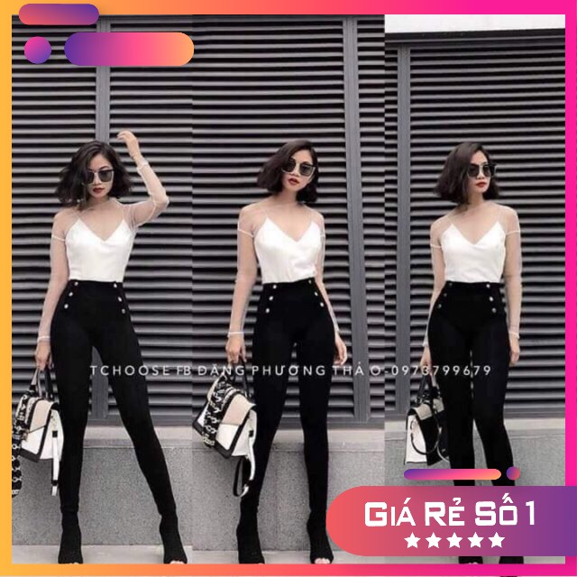  QUẦN LEGGING CẠP CAO GEN BỤNG 6 CÚC - BIGSIZE 80kg