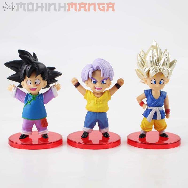 [CÓ QUÀ] Combo 13 nhân vật Dragon Ball Bảy Viên Ngọc Rồng Son Goku Gohan Trunk Cadic Vegeta Chichi Bulma Krillin Goten