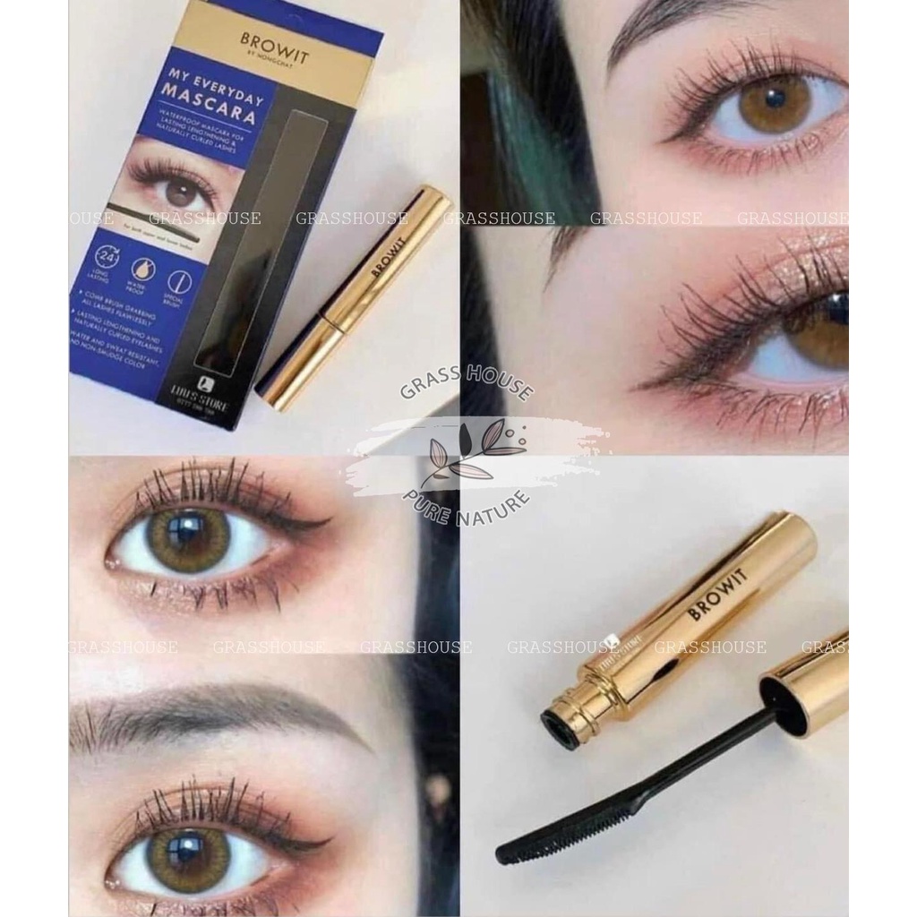 [Siêu Phẩm] Mascara dài và dày mi Browit By Nongchat Thái Lan