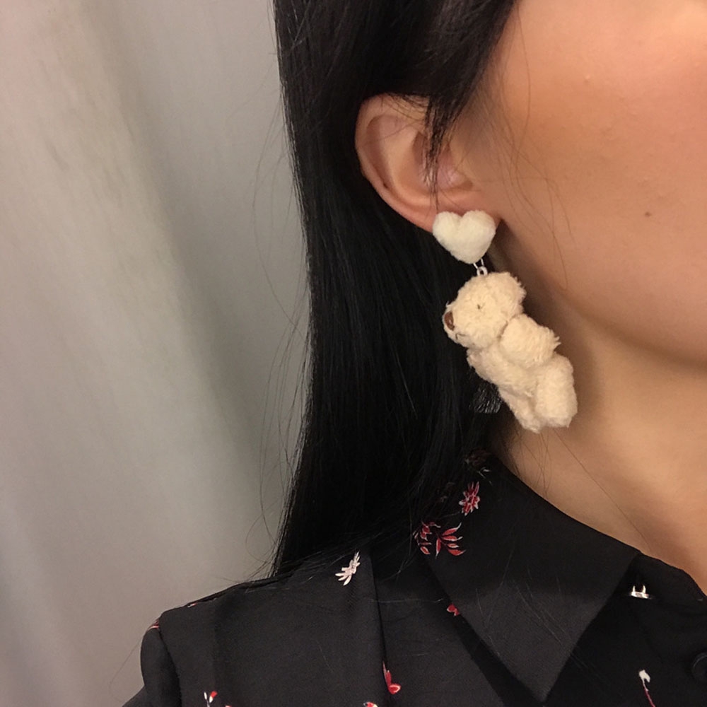 Bông Tai Gấu Teddy Dễ Thương