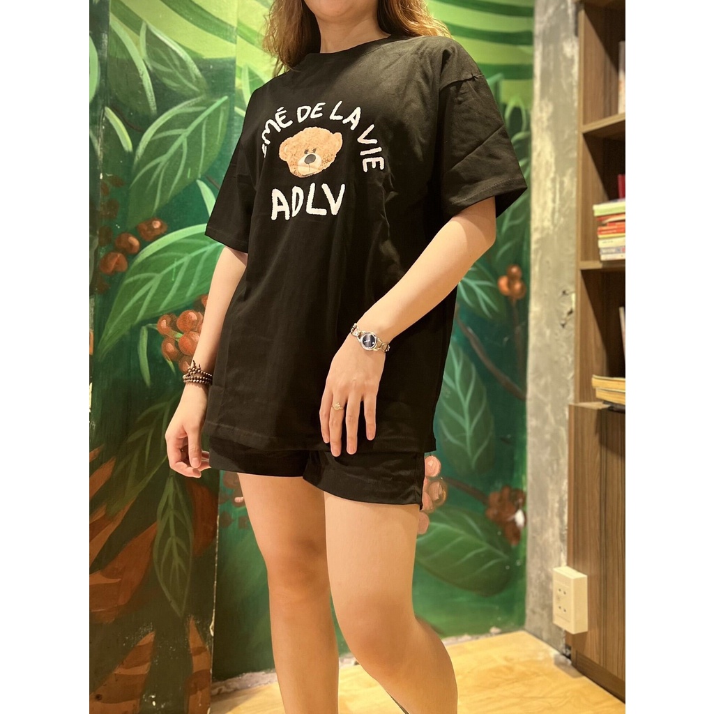 Áo thun GẤU form rộng freesize dưới 75kg 3158 UNISEX - PINXIT PARFUM