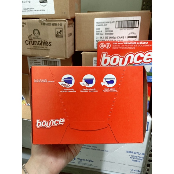 Giấy thơm Bounce của Mỹ - Hộp 240 tờ