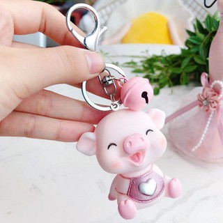 [Giá Tốt] Móc khóa heo dễ thương