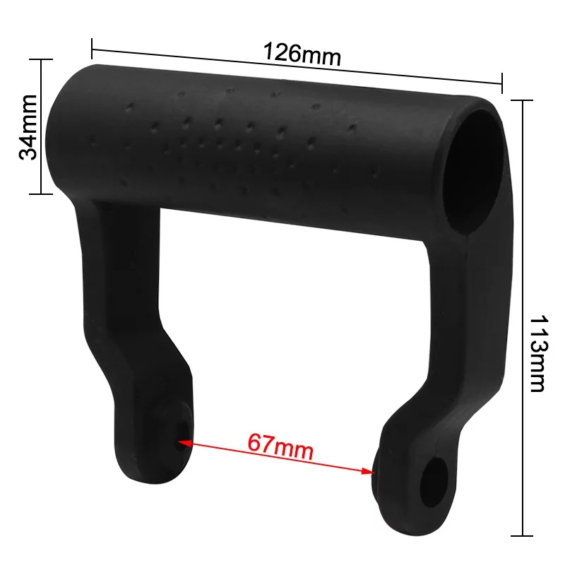 Tay cầm phụ trợ chống trơn trượt giảm chấn tay cầm máy mài góc