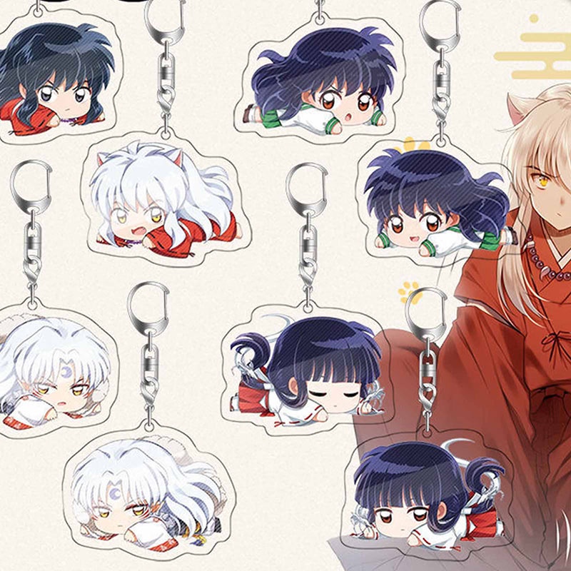 Tmdbyx Móc Khóa Nhựa Acrylic Hình Inuyasha