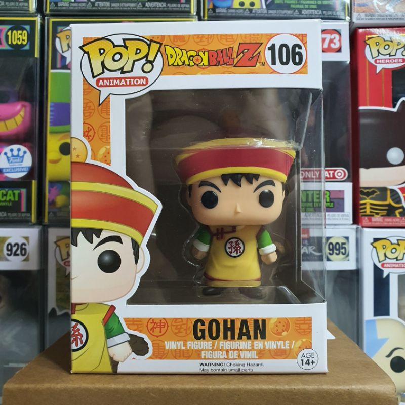 Đồ chơi mô hình Funko Pop 106 Gohan - Dragonball - Dragon Ball ( Hàng real chính hãng )
