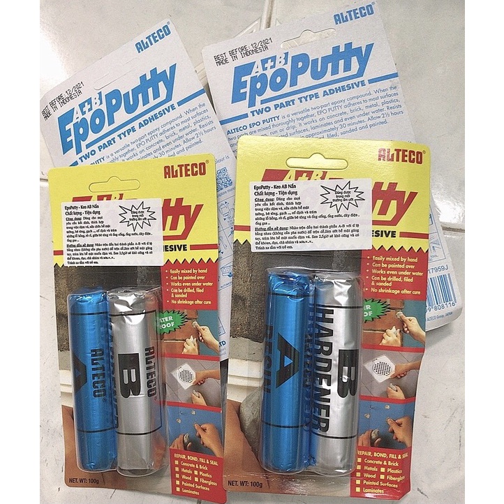 Keo đất sét AB Epoputty 100gr