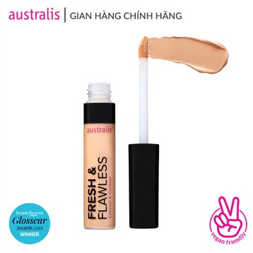 KEM CHE KHUYẾT ĐIỂM VÀ TẠO KHỐI AUSTRALIS FRESH &amp; FLAWLESS CONCEALER 7.5ML CHÍNH HÃNG - 9271