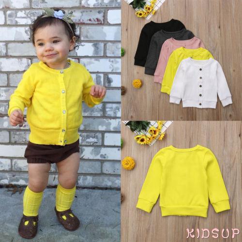 Áo Khoác Cardigan Tay Dài Màu Sắc Ngọt Ngào Dễ Thương Cho Bé Gái