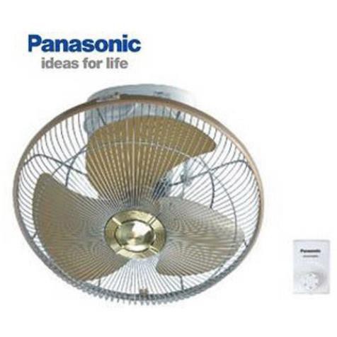 ★PANASONIC★ Quạt đảo trần F-409QB (Xanh)/ F-409QGO (Vàng) - Hàng chính hãng