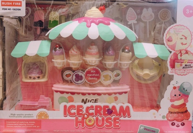 Đồ chơi Ice Cream Shop Kem Xe Kem Máy tính tiền Kem 5929/ 5930