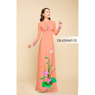 [NEW] VẢI MAY ÁO DÀI IN HOA SEN