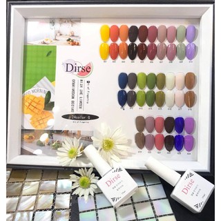 Set sơn gel Dirse Hàn Quốc 24 màu (tặng bảng màu)