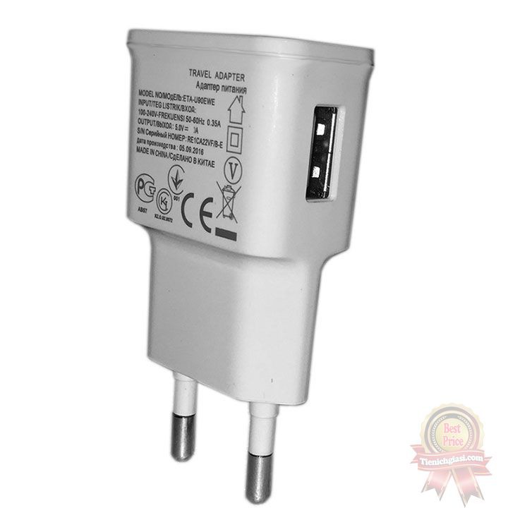 Cốc sạc điện thoại 5V-2A có IC cảm biến tự ngắt chống cháy nổ cap cấp hàng Foxxcon