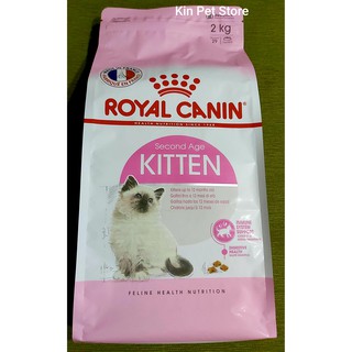 Royal Canin Kitten - Thức ăn cho mèo con dưới 12 tháng tuổi - [Túi 2kg]