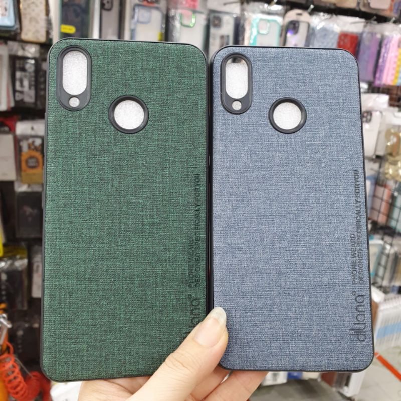 Ốp lưng Huawei Nova 3i dẻo màu lưng vải hàng loại tốt