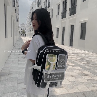 Balo birdy vải dù nam nữ